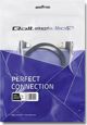 Καλώδιο USB Qoltec USB-A σε USB-C, 1m, Μαύρο
