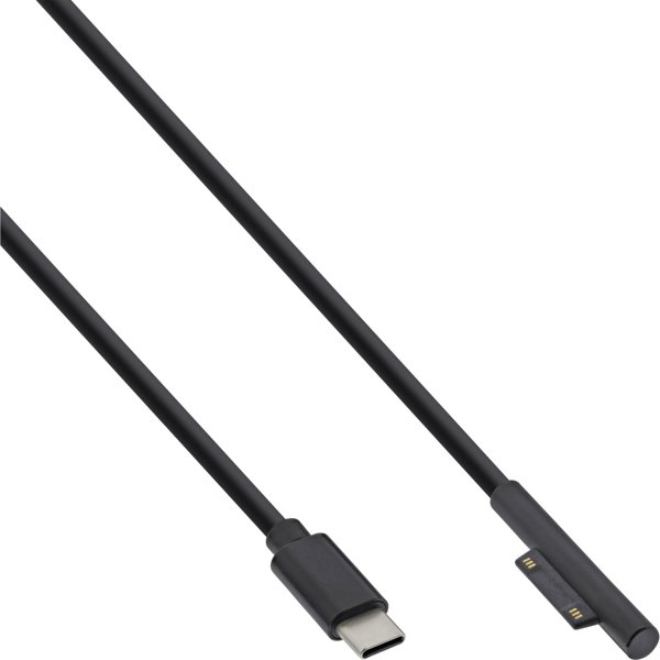 InLine Καλώδιο Τροφοδοσίας USB Type-C σε Surface, 3m - Μαύρο