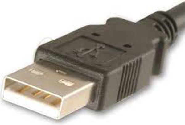 Kabel USB Sharkoon USB-A - USB-B 1 m Czarny (4044951015252)