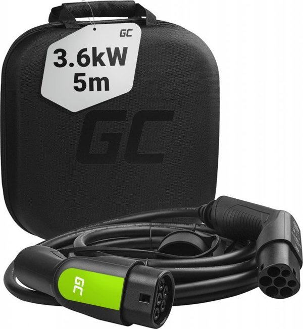 Green Cell Καλώδιο Φόρτισης Αυτοκινήτου EV13 Type 2 3.6kW 16A 5m