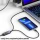 Kabel USB Usams USB-C - USB-C 1.2 m Czarny (Usa001130)