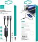 Kabel USB Usams USB-C - USB-C 1.2 m Czarny (Usa001130)
