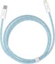 Kabel USB Baseus USB-C - Lightning 1 m Niebieski (BSU3066BLU)