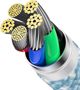 Kabel USB Baseus USB-C - Lightning 1 m Niebieski (BSU3066BLU)