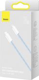 Kabel USB Baseus USB-C - Lightning 1 m Niebieski (BSU3066BLU)