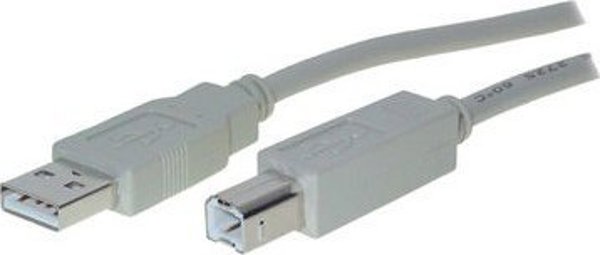 Kabel USB Goobay USB-A - USB-B 3 m Czarny (93597)