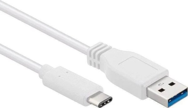 PremiumCord Καλώδιο USB-C σε USB 3.0, 3m, 10Gb/s, 3A, Λευκό