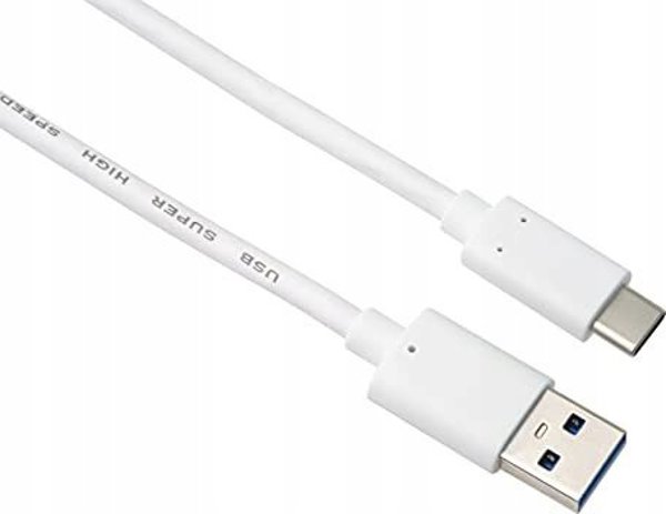 PremiumCord Καλώδιο USB-C σε USB 3.0, 3m, 10Gb/s, 3A, Λευκό