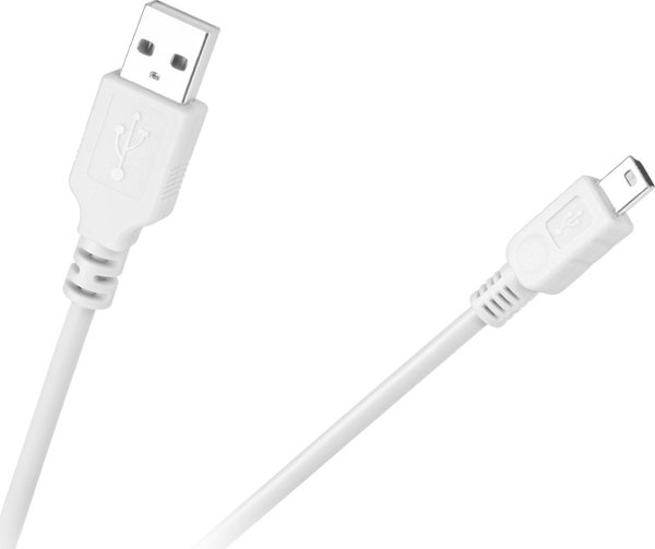Καλώδιο TreQ USB A σε USB Mini, 1.5m, Μαύρο