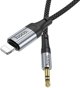 Καλώδιο HOCO UPA26 AUX Lightning σε Jack 3.5mm, 1m, Μαύρο