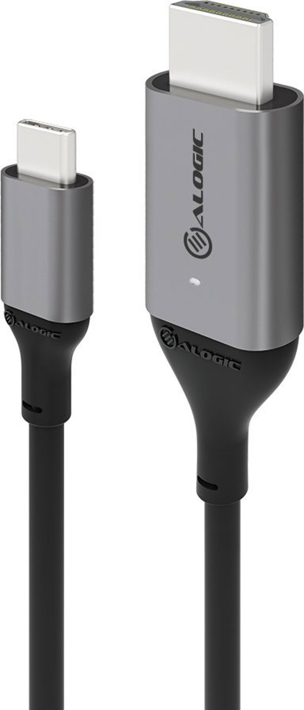 Alogic Καλώδιο USB-C σε HDMI 2m, Μαύρο (ULCHD02-SGR)