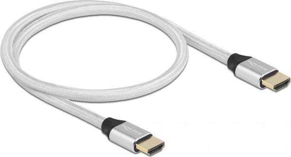 Kabel Delock HDMI - HDMI 2m srebrny (85367)