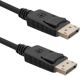Kabel Qoltec DisplayPort - DisplayPort 2m czarny (50446)
