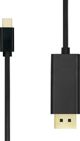 Καλώδιο ProXtend USB-C σε DisplayPort, 0.5m, Αρσενικό - Αρσενικό, Μαύρο