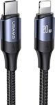 Kabel USB Usams USB-C - Lightning 1.2 m Czarny (6958444973302)