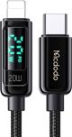 Kabel USB Mcdodo USB-C - Lightning 1.2 m Czarny (CA-8810)