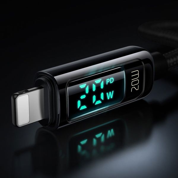 Kabel USB Mcdodo USB-C - Lightning 1.2 m Czarny (CA-8810)