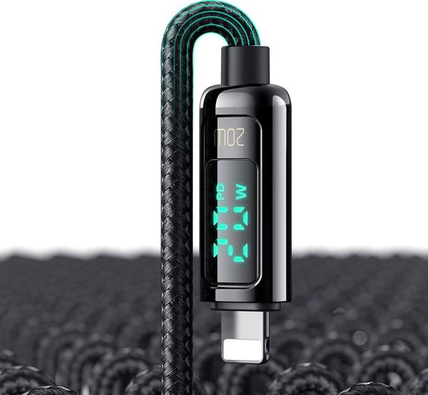 Kabel USB Mcdodo USB-C - Lightning 1.2 m Czarny (CA-8810)