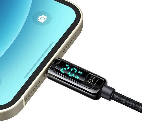 Kabel USB Mcdodo USB-C - Lightning 1.2 m Czarny (CA-8810)