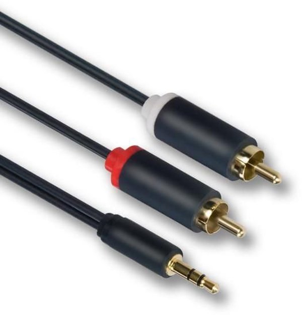Kabel Mercodan PRO Minijack-RCA 5,0m, ULTRA