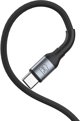 3MK Hyper Cable N-Series USB-C σε USB-C 1.5m, 100W PD 3.0, QC 3.0, 20V/5A, Μαύρο