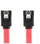 Καλώδιο τροφοδοσίας Accura SATA III - SATA III 0,5μ κόκκινο