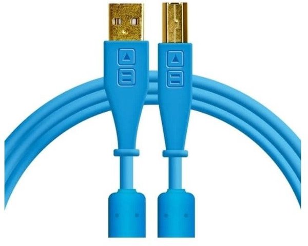 Kabel USB DJ TECHTOOLS DJ TECHTOOLS- Chroma Cable USB 1.5 m- prosty- niebieski