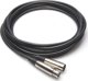 Hosa Καλώδιο Μικροφώνου XLR σε XLR 7.6m, Μαύρο (MCL-125)