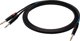 Kabel SSQ Jack 6.3 mm - Jack 6.3 mm x2 3m czarny (SS-1454)
