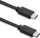 Kabel USB Qoltec USB-C - USB-C 2 m Czarny (52351)