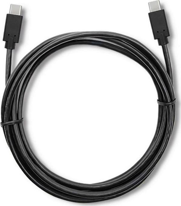 Kabel USB Qoltec USB-C - USB-C 2 m Czarny (52351)