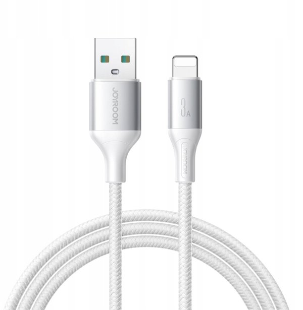 Joyroom Καλώδιο USB USB-A - Lightning 2 m Λευκό