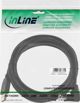 Καλώδιο USB InLine USB-A σε USB-B, 0.3m, Μαύρο (34503U)
