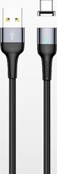 Kabel USB Usams USB-A - USB-C 1 m Srebrny (63733-uniw)