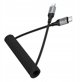 Kabel USB C do Lightning Hoco PD 2,4A 1,5 m X121 czarny