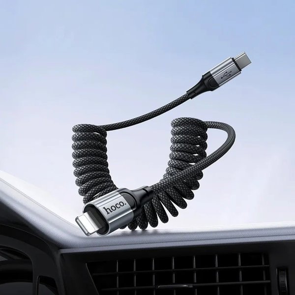Kabel USB C do Lightning Hoco PD 2,4A 1,5 m X121 czarny