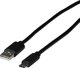 Kabel USB EFB USB-A - USB-C 2 m Czarny (EBUSBC-USB20AK.2)