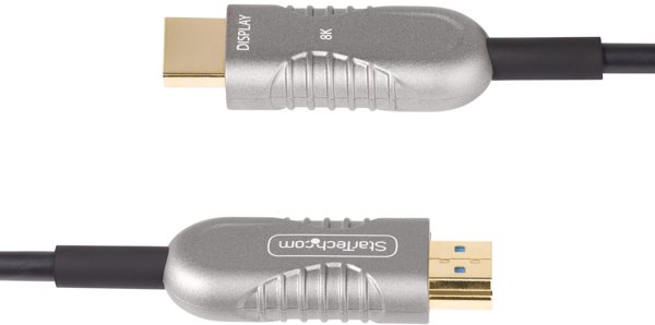 Καλώδιο HDMI StarTech 8K-A-100F, 8K Ultra HD, 30.4m, Μαύρο/Ασημί
