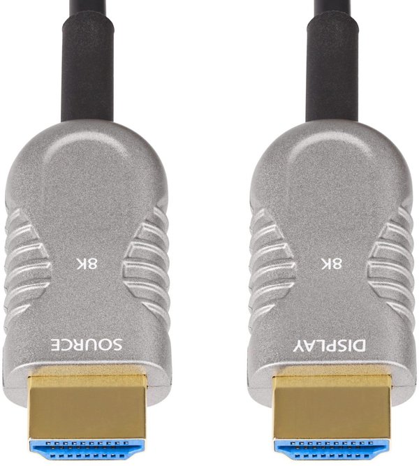 Καλώδιο HDMI StarTech 8K-A-100F, 8K Ultra HD, 30.4m, Μαύρο/Ασημί