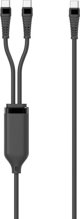 Καλώδιο USB-C σε USB-C MicroConnect PD 100W 1-in-2, 2.0, Μαύρο