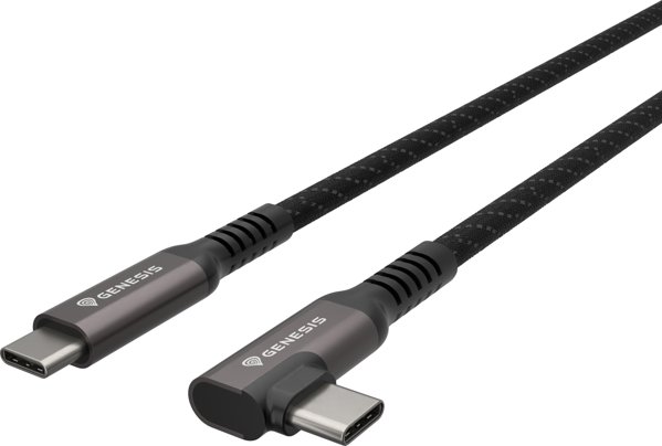 Genesis Καλώδιο Φόρτισης & Μεταφοράς Δεδομένων USB-C σε USB-C, 3m, Μαύρο (NVC-2218)