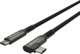 Genesis Καλώδιο Φόρτισης & Μεταφοράς Δεδομένων USB-C σε USB-C, 3m, Μαύρο (NVC-2218)
