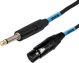 Kabel SSQ Jack 3.5mm - XLR 2m czarny (SS-1435)