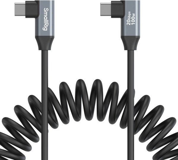 Kabel USB SmallRig USB-C - USB-C 0.35 m Czarny (6941590019260)