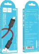 Kabel USB Hello Case USB-C - USB-C 1 m Czerwono-czarny (GSMA0281)