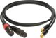Klotz Καλώδιο Ήχου XLR Female σε RCA Cinch, 0.6m, Μαύρο