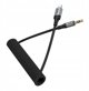 Kabel AUX Jack 3,5 mm do Lightning Hoco 1,5 m UPA33A czarny