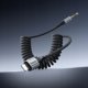 Kabel AUX Jack 3,5 mm do Lightning Hoco 1,5 m UPA33A czarny