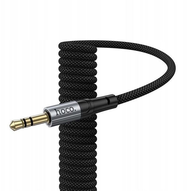 Kabel AUX Jack 3,5 mm do Lightning Hoco 1,5 m UPA33A czarny