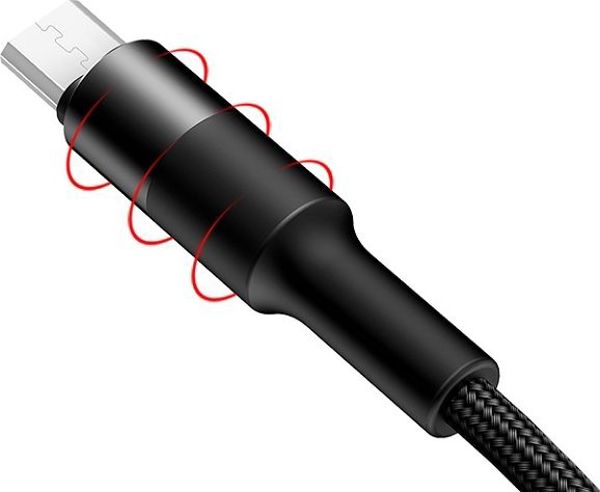 Kabel USB Usams USB-A - microUSB 1.2 m Czarny (SJ224USB01)